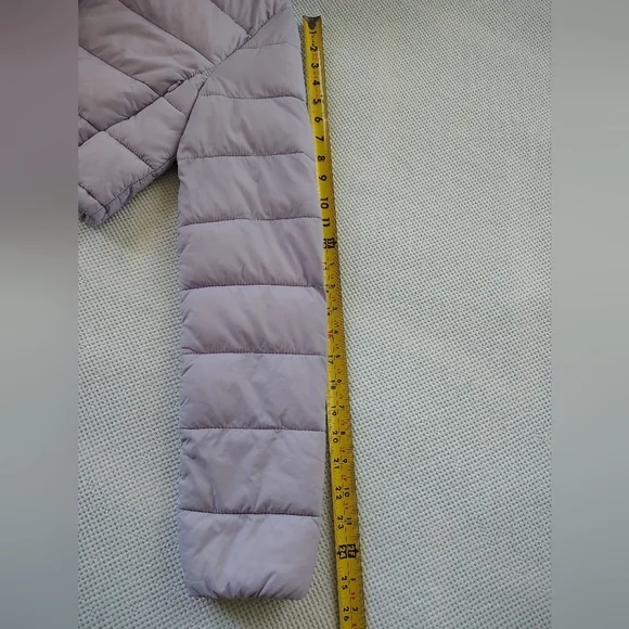 Zara Women's Lavender Puffer Jacket Size S - Picture 6 of 7